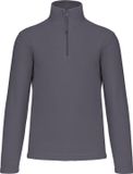 Kariban Fleecevest 'Enzo' met ritskraag, Unisex, XXXL, Convoy Grijs