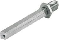 HOPPE Krukstift 8x80mm M12 voor deur dikte 52-57mm
