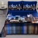 PETTI Artigiani Italiani - Zomersprei voor tweepersoonsbed, 260 x 270 cm, 100 g/m², omkeerbaar, voor tweepersoonsbed, lente, licht dekbed, New York, 100% Made in Italy