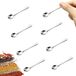 Set de 6 mini cuillères pour bocaux à épices - Parfait pour un usage en cuisine