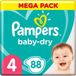 Pampers Baby Dry - Maat 4 - Mega Pack - 88 luiers