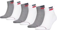 Levi's 6 paar Mid Cut SPRTWR LOGO unisex sokken kousen 701220482