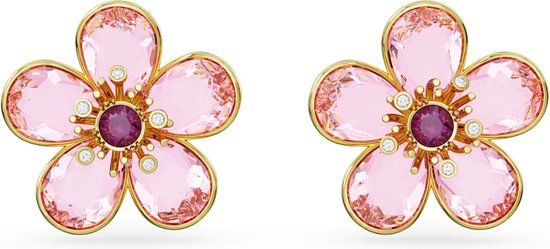 Swarovski Florere 5656635 Oorbedels Dames Goudkleurig Kristal