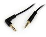 StarTech.com MU3MMSRA 0,91 m 3.5mm Zwart audiokabel