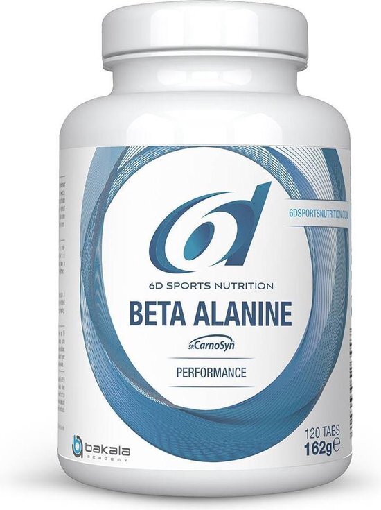 6D SIXD BETA ALANINE SUSTAINED RELEASE COMP 120