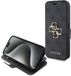 Guess 4G Metal Logo Book Case - Geschikt voor Apple iPhone 15 Pro (6.1") - Grijs