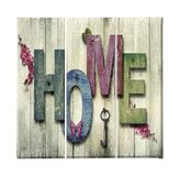Homemania 3-delig citaat voor woonkamer, slaapkamer, meerkleurig, 69 x 3 x 50 cm, HM203PKNV-15, polyester, hout