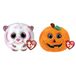 TY - Teeny Puffies - Tabor Tiger & Halloween Pumpkin