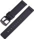 DrPhone LB1 - Lederen Armband - 22mm - Zwart