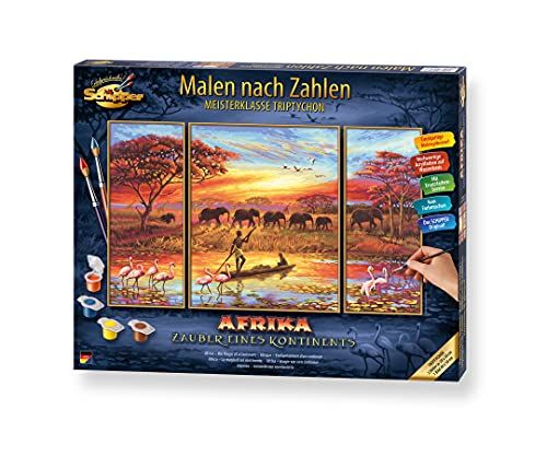 Schipper 609450856 cijfers, Colorful World, schilderen voor volwassenen