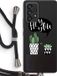 Case Company® - Samsung Galaxy A53 5G Case with Cord - Hey you cactus - Black Cord - Back Cover