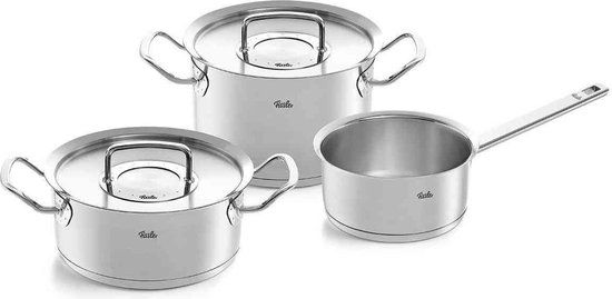 Fissler Original-Profi Collection 2022 Pannenset - 3-delig - RVS