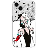 ERT GROUP mobiel telefoonhoesje voor Apple Iphone 14 PLUS origineel en officieel erkend Disney patroon Cruella 004 optimaal, met glitter overloopeffect