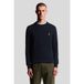 Lyle & Scott gebreide trui donkerblauw