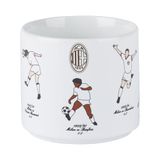 AC Milan Keramische mok met iconische momenten van de club, officieel product, 400 ml