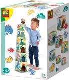 SES Creative Stapelblokken Toren met Dino's