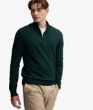 Superdry Trui Ess Lw Wool Blend 1/2 Zip M6110783a 7ov Deep Pine Green Mannen Maat - M