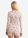Etam Combishort de pyjama en coton à motifs tomates - Tige - XS - Blanc - Femme