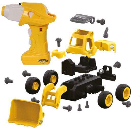 Jamara 405225 radiografisch bestuurbaar model Kiepwagen Elektromotor