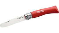 Opinel Kindermes, roestvrij, beukenhout, rood