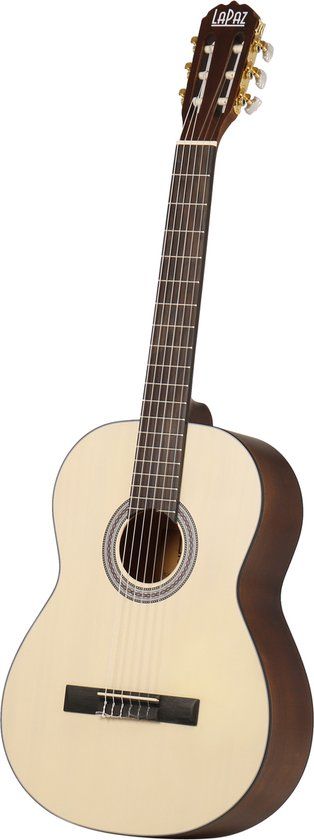 LaPaz C90N klassieke gitaar met solid top - Akoestisch - 4/4 - Rechtshandig