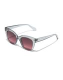 Hawkers - zonnebril voor mannen en vrouwen audrey raw - grey smoke pink