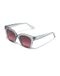 Hawkers - zonnebril voor mannen en vrouwen audrey raw - grey smoke pink