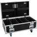 Roadinger Flightcase HIGHLINE 4x Multiflood Pro IP SMD RGBW Strobe/Wash MK2, à roulettes