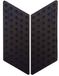 Quattroerre 18109 Tankbescherming, antislip, voor motorfiets, zijdelings, Race Grip Evo, 2 stuks