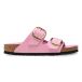 Birkenstock Mules femme Arizona Big Buckle Natural Leather Patent