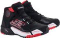 Alpinestars MM93 CR-X Drystar Chaussures de moto Rouge Clair Blanc Taille US 9