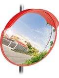 Merkloos Relaxdays Verkeersspiegel - 60 cm - binnen en buiten - met houder
