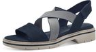 Tamaris - Dames - Sandalen - Blauw - Maat 37