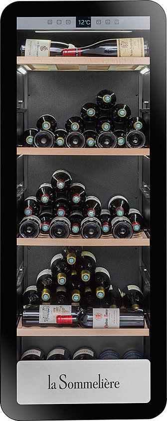 La Sommelière APOGEE150PV - Wijnbewaarkast - 147 Flessen - Zwart