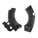 POLISPORT 8478400001 - Skid plate set gemaakt van duurzaam, slagvast kunststof compatibel met motorfietsen Honda in kleur zwart