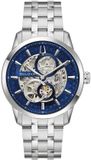 Bulova 96A331 Classic Sutton Automatisch Herenhorloge Blauw Staal