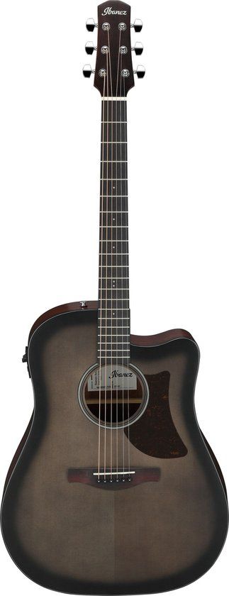 Ibanez AAD50CE-TCB Transparent Charcoal Burst Akoestische Gitaar