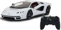 Jamara RC Sport Auto Lamborghini Countach LPI 800-4 - Wit - 2,4GHz - 1:16