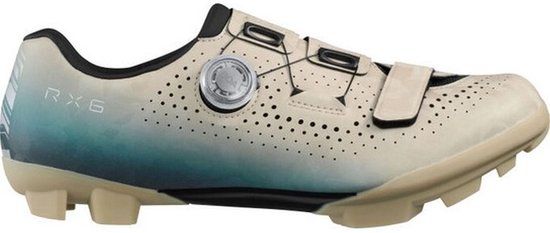 SHIMANO Gravel-Fahrradschuhe RX600, Beige, Vrouwen, Maat 42