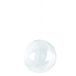 Rayher 3912737 Plastic Floristische bal, 2-delig., 12 cm ø, kristal