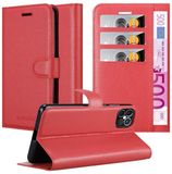 Cadorabo Apple iPhone 12 / 12 PRO Hoesje in KARMIJN ROOD