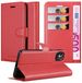Cadorabo Apple iPhone 12 / 12 PRO Hoesje in KARMIJN ROOD