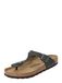 BIRKENSTOCK Teenslippers 'Gizeh' donkergroen