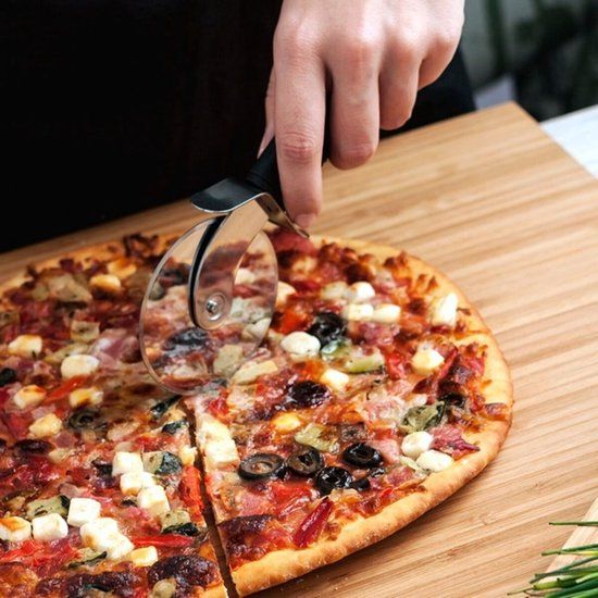 Quid Pizza Cutter Stainless Steel 23 X 9 X 3 Cm
