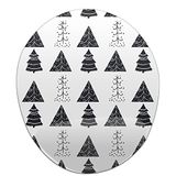 Bonamaison, Ergonomische muismat met polssteun, digitaal bedrukte muismat tegen schede problemen, antislip onderkant, voor kantoor en thuis, afmetingen: 20 x 23 cm