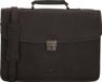 Hide & Stitches Oklahoma 13.3 inch Laptop Bag - Black Leather