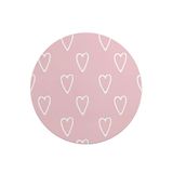 Questo Casa Ronde Digitally Printed Mouse Pad, Non-Slip Bottom, for Office and Home, Diameter: 22 cm