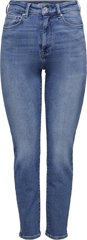 ONLY ONLEMILY STRETCH HW ST AK DNM CRO571NOOS Dames Jeans - W29/L32 - Medium Blue Denim
