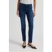 Lee Elly Mid Voyage Slim Straight Jeans Denim Blue Größe: W32L33