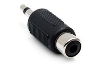 HOSA GRM-114 RCA naar 3,5 mm TS-adapters, 2 stuks